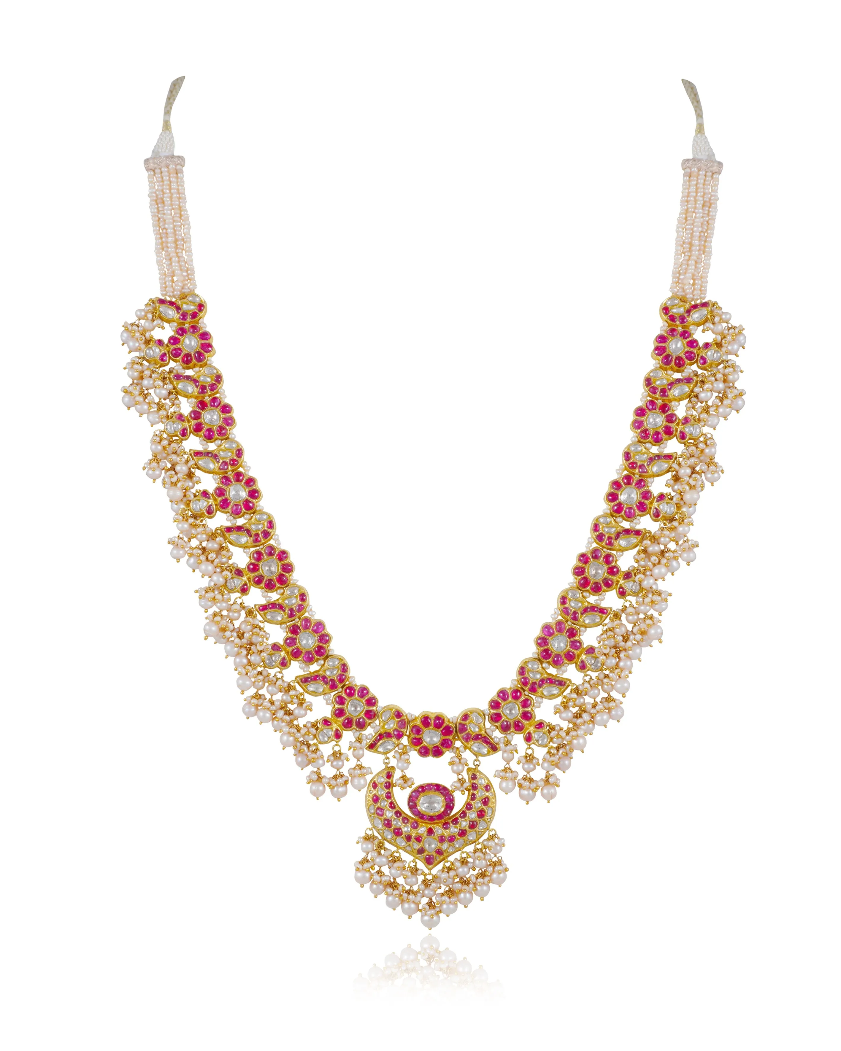 Nithya Polki Long Necklace
