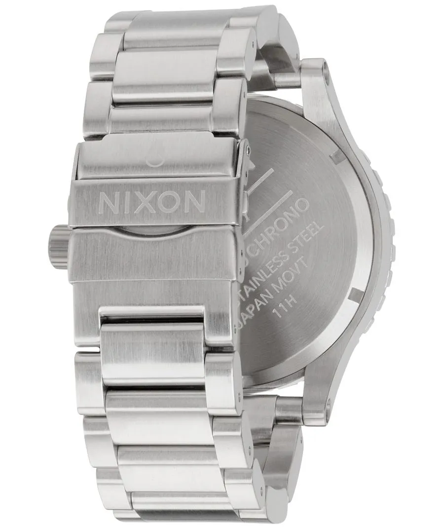 Nixon 51-30 Navy Blue Silver Men's Watch A083-307
