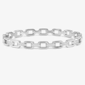 Nomination Pretty Bangles Chain Large Silver Bangle