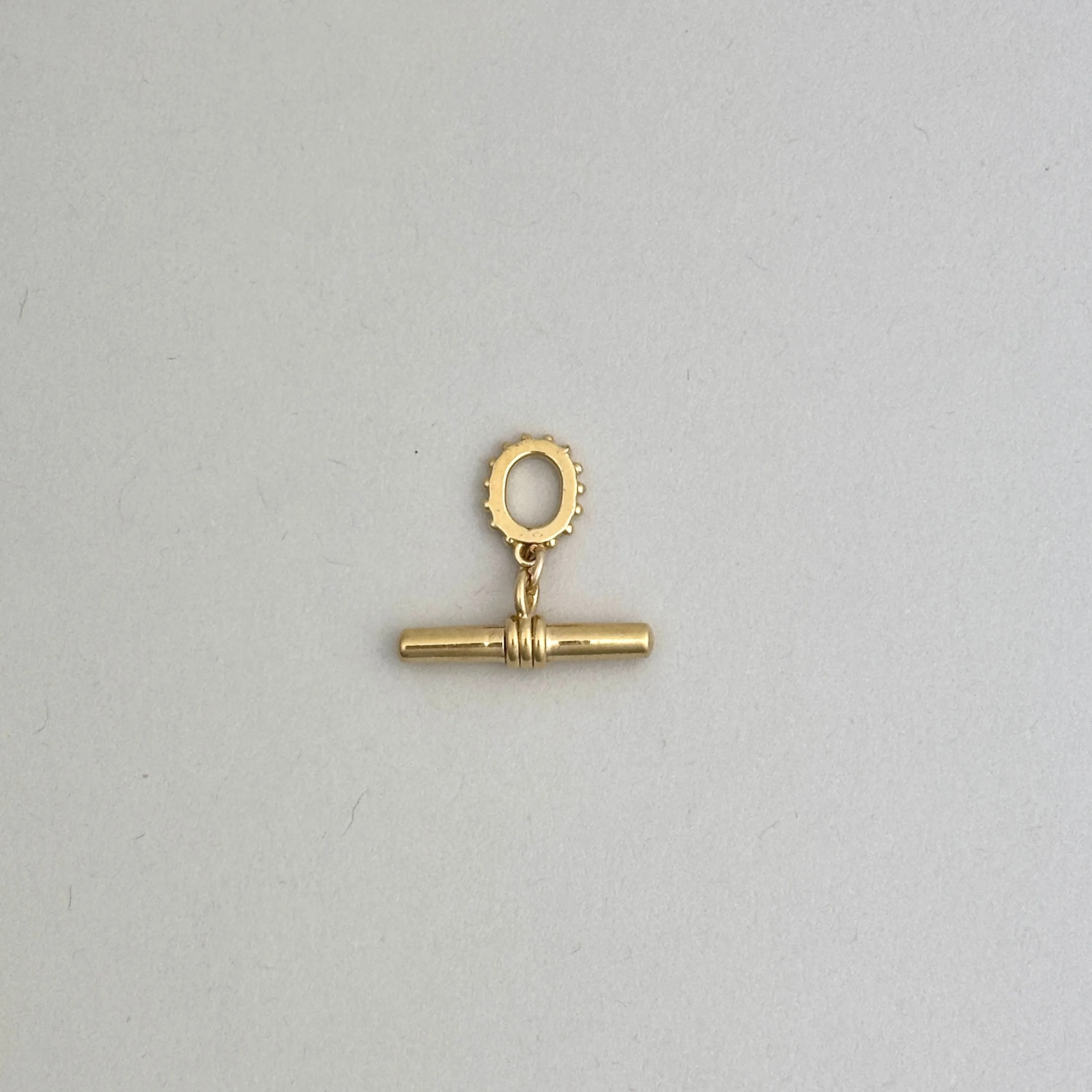 Omega Collar Bar Charm Necklace