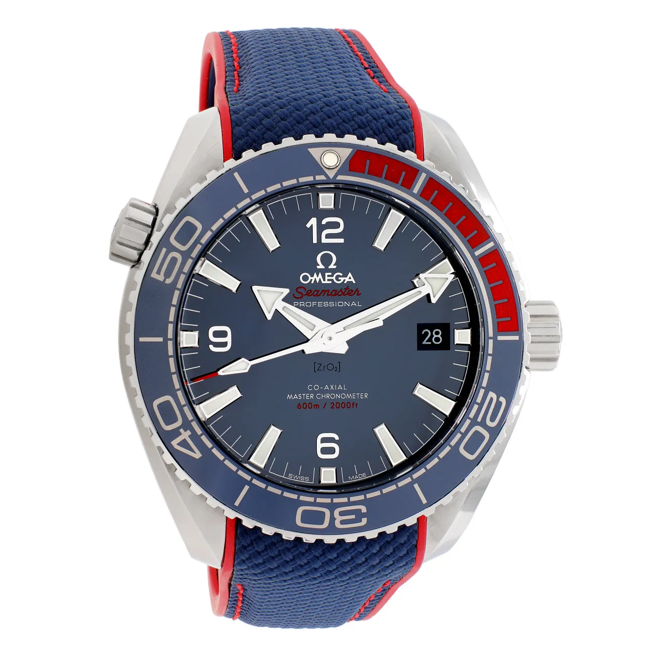 Omega Stainless Steel Seamaster Planet Ocean 600M 'PyeongChang 2018' 522.32.44.21.03.001