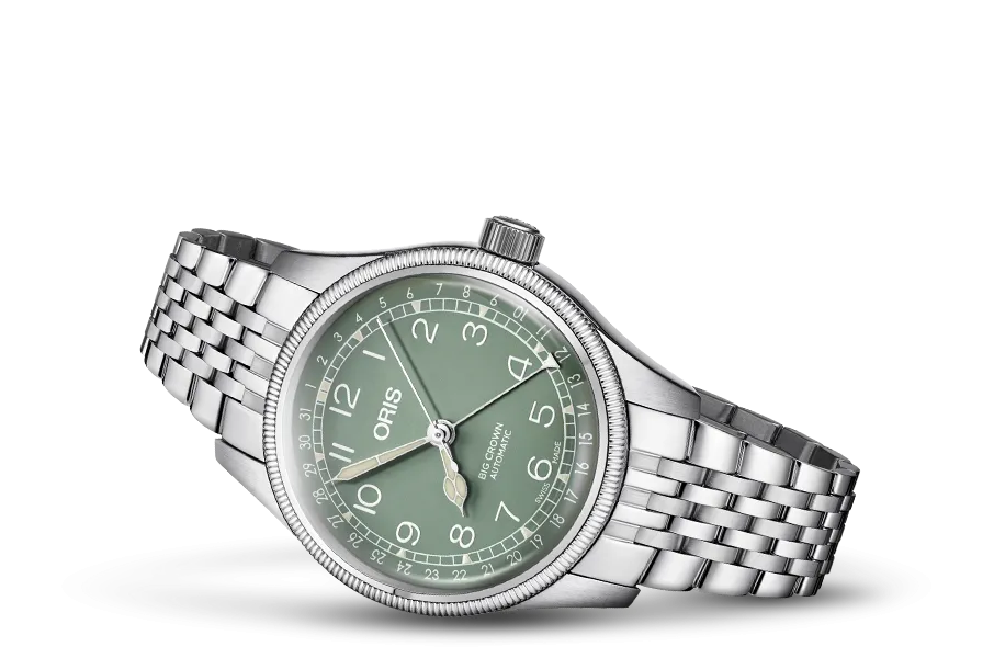 Oris Big Crown Pointer Date 36mm Green Bracelet