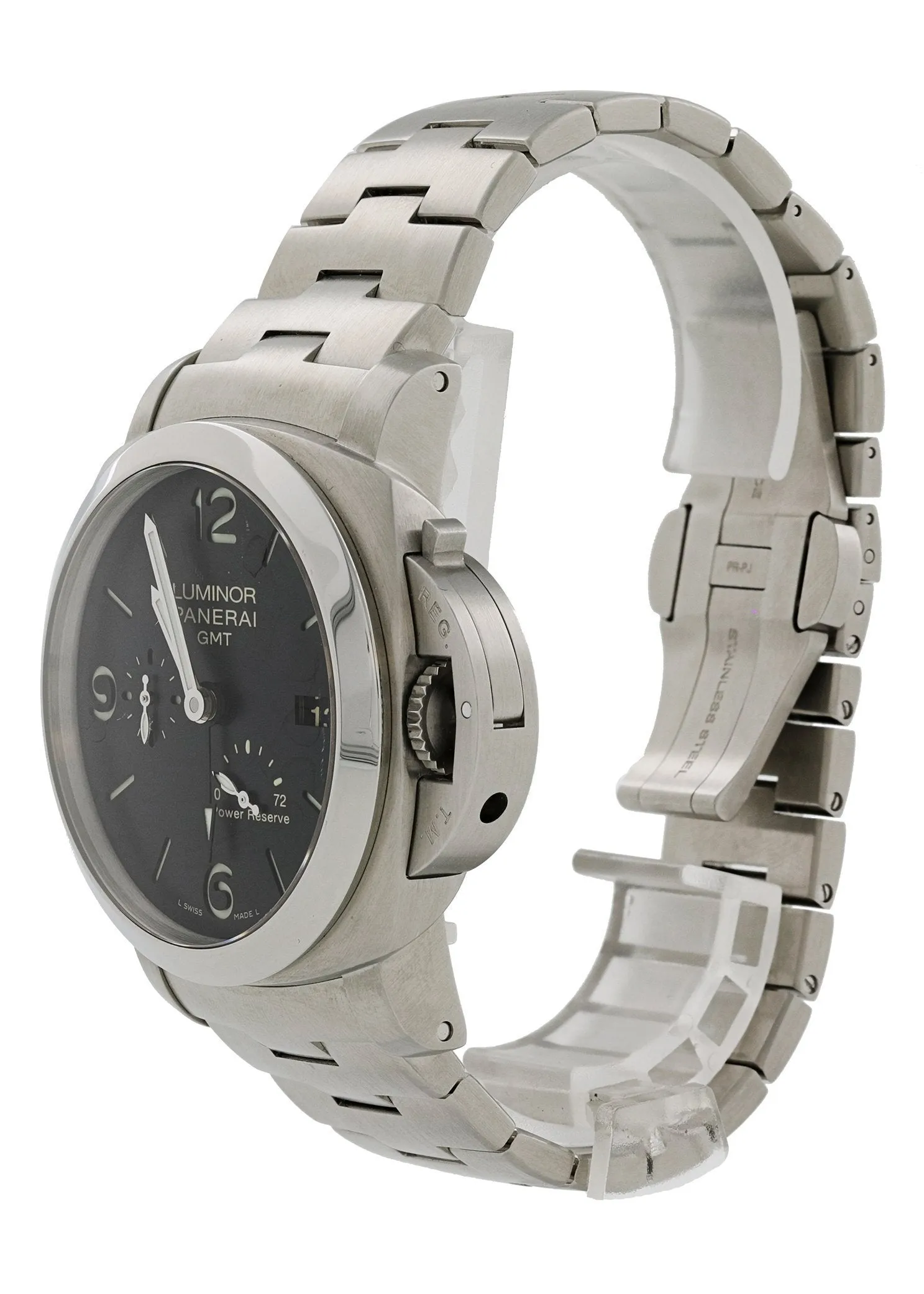 Panerai Luminor 1950 GMT PAM00347  3 Day Mens Watch