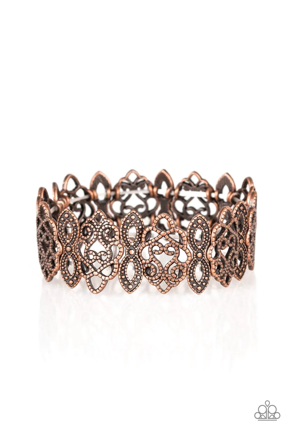 Paparazzi - When Yin Met Yang - Copper Bracelet