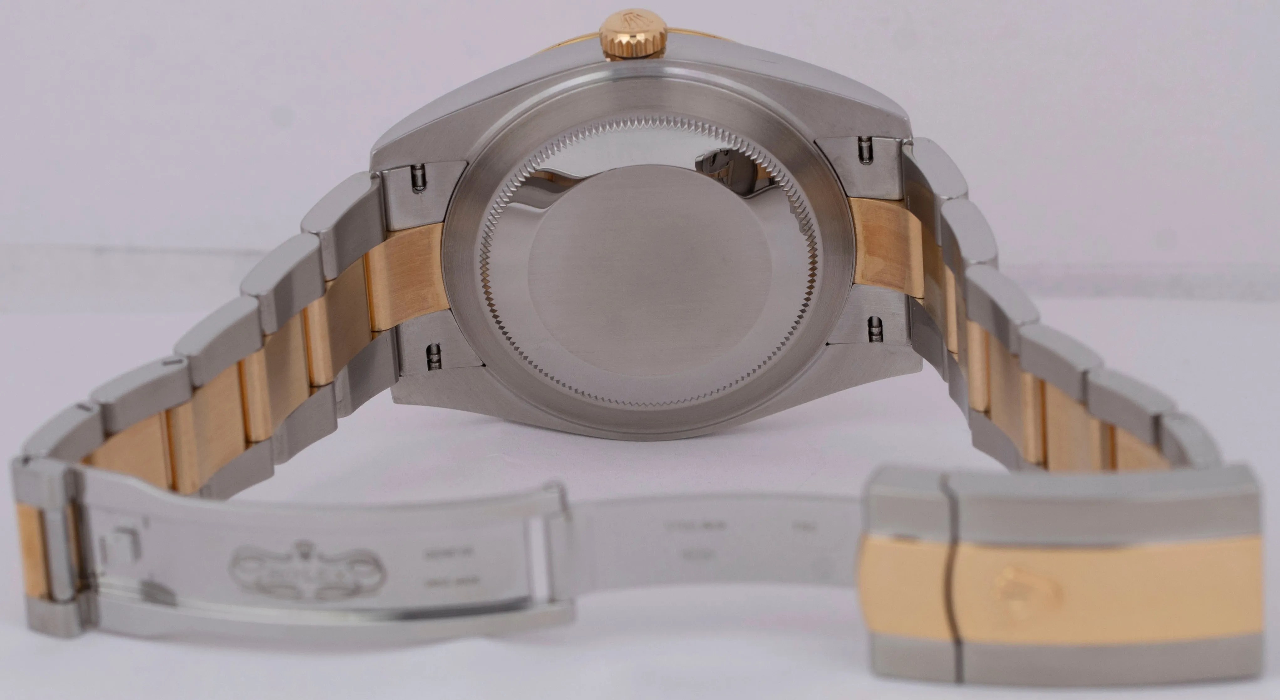 PAPERS Rolex DateJust 41 SILVER 18K Gold Steel 41mm OYSTER Watch 126333 B P