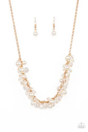 Pardon My FRINGE Gold Paparazzi Necklace