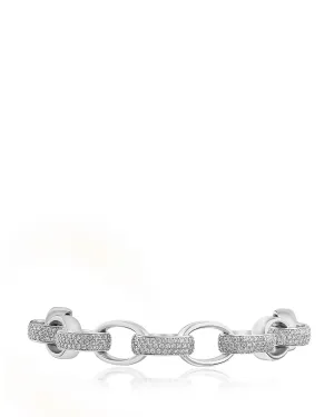 Pave Link Bracelet