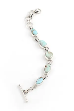Petite Dry Creek Turquoise Link Bracelet