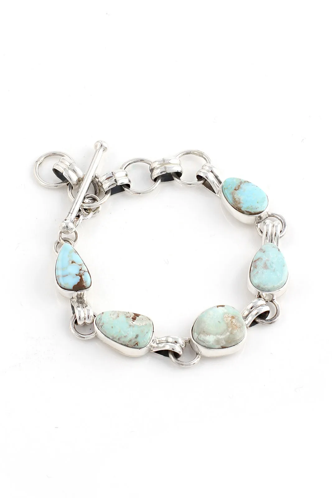Petite Dry Creek Turquoise Link Bracelet