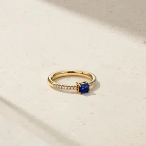 Petite Nouveau Sapphire Ring
