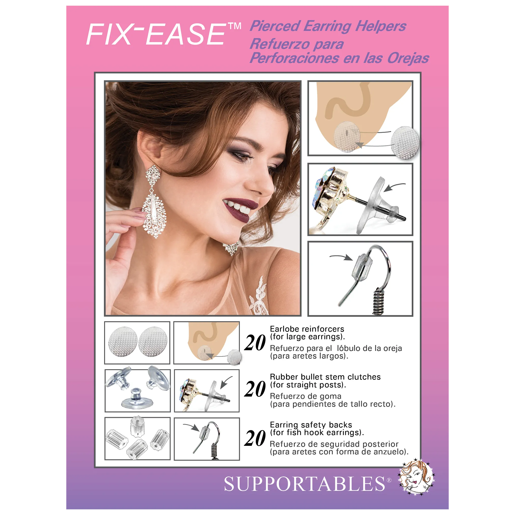 PIERCED EARING HELPERS