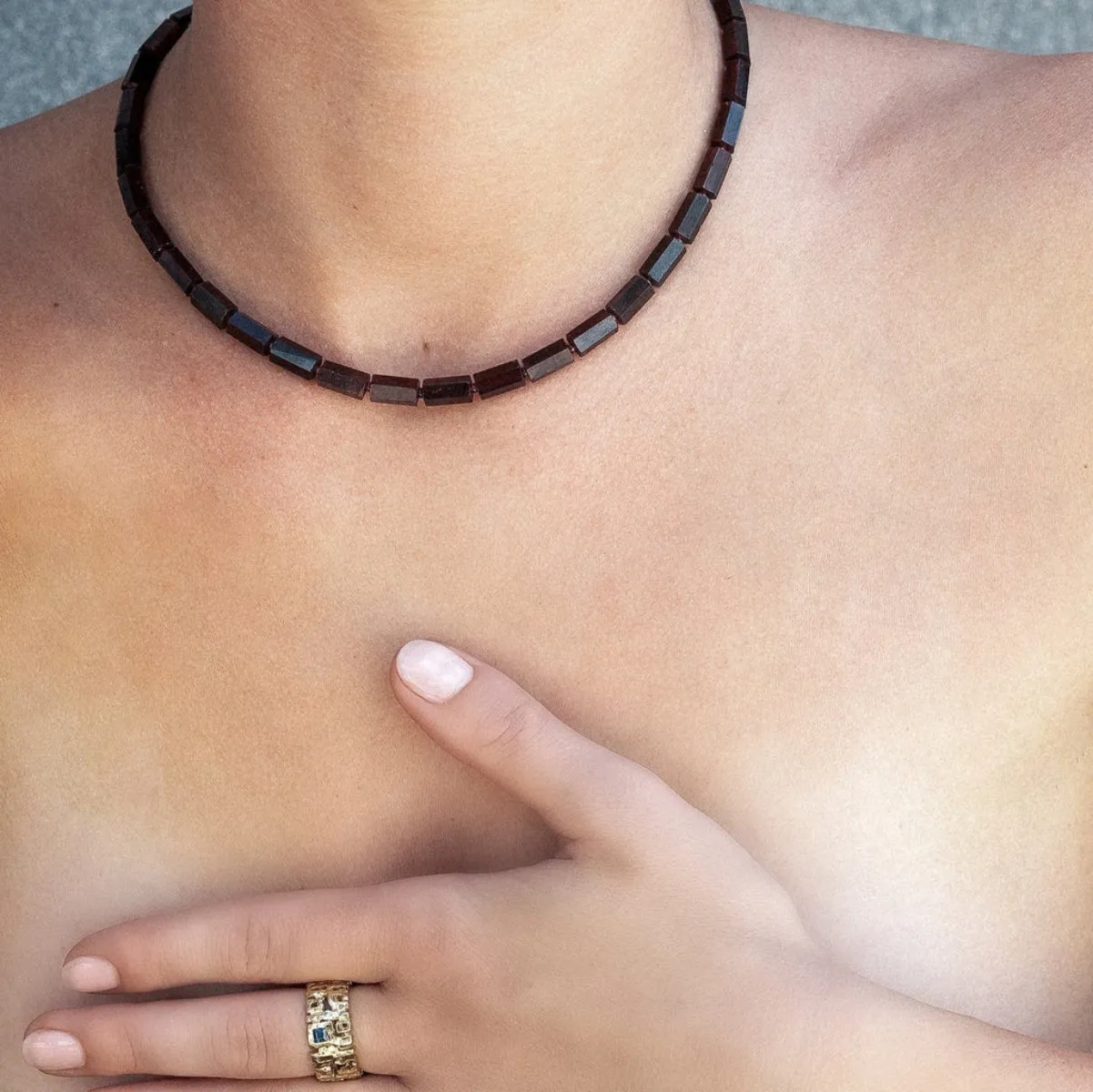 Pillar Collar Necklace
