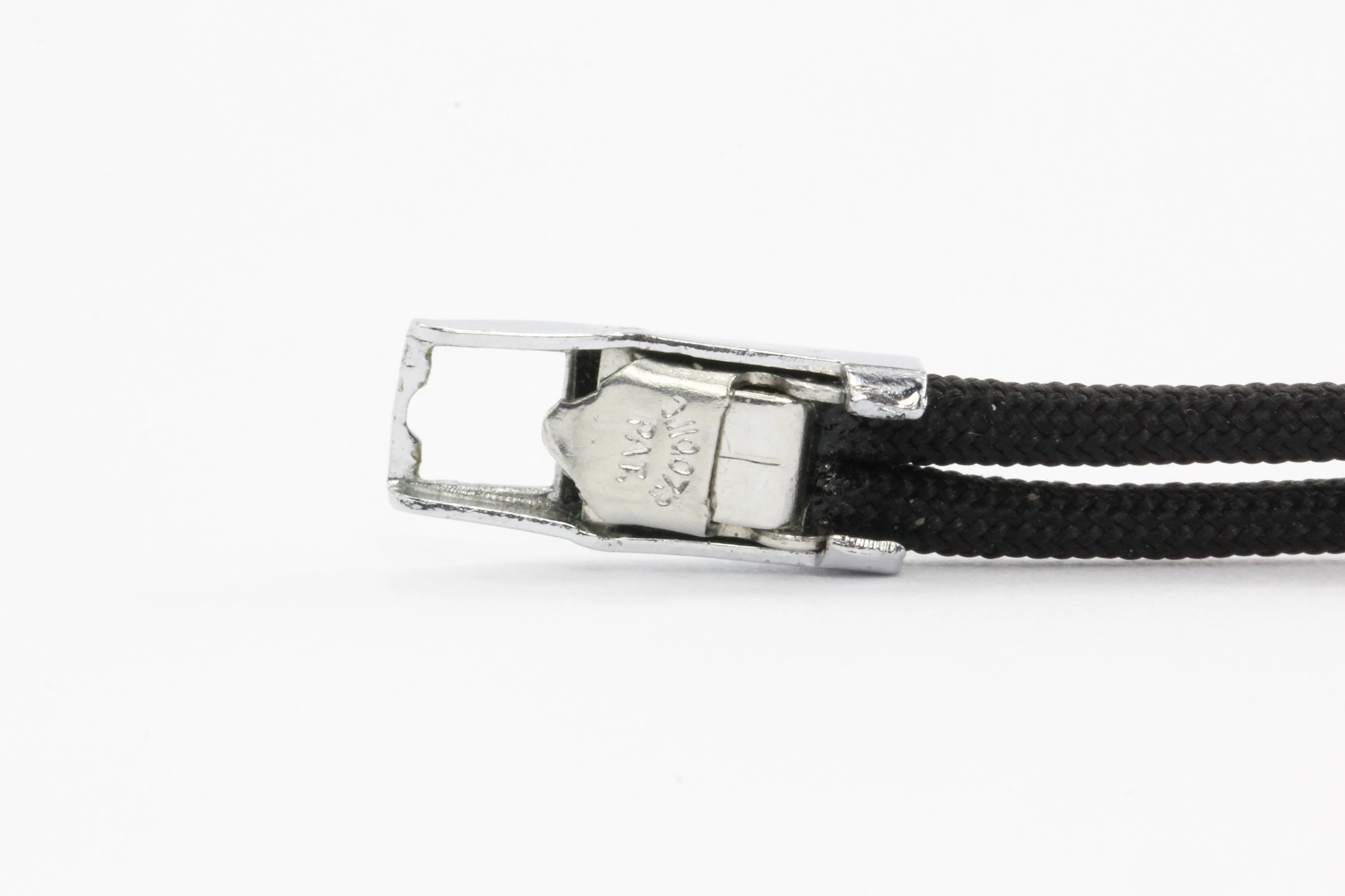 Platinum Art Deco Diamond Onyx Watch Conversion Bracelet