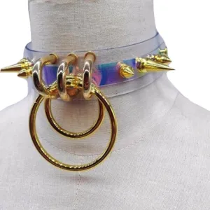 Punk Spiked Collar