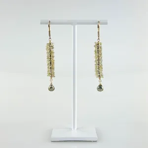 Pyrite Dangle Earrings
