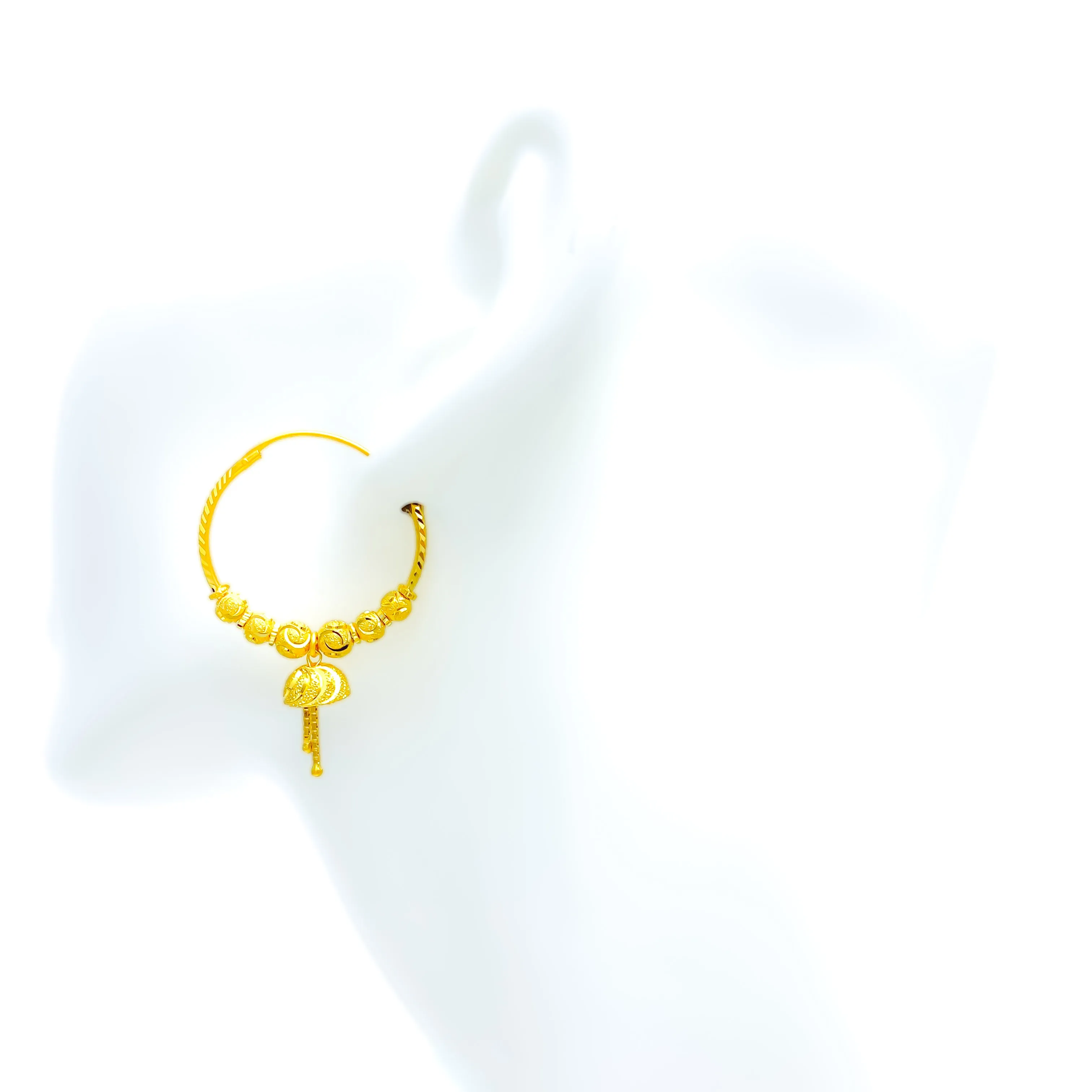 Radiant Graceful 22k Gold Bali