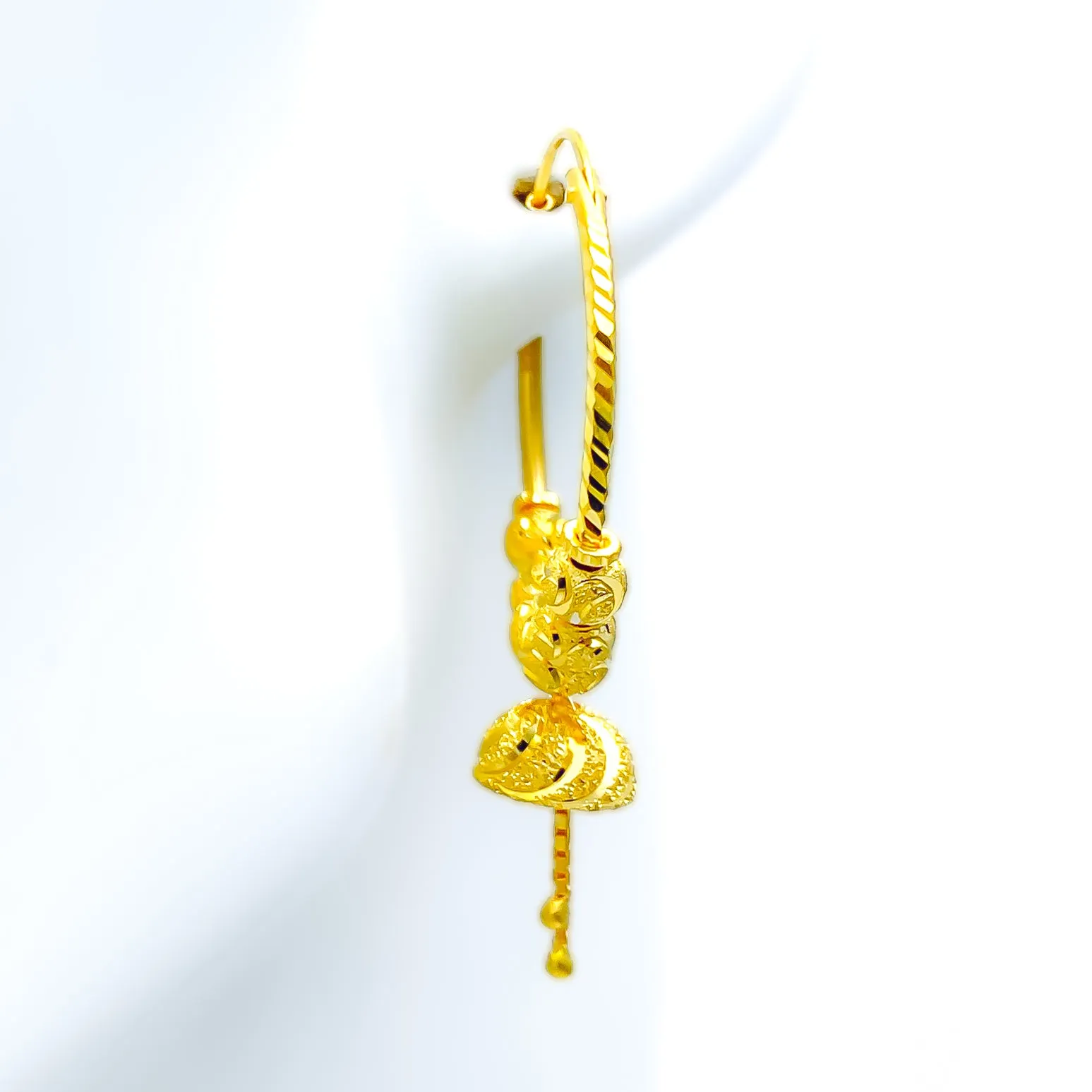 Radiant Graceful 22k Gold Bali