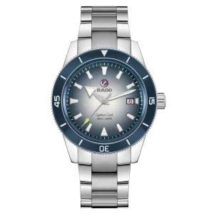 Rado Captain Cook Automatic Blue with extra straps