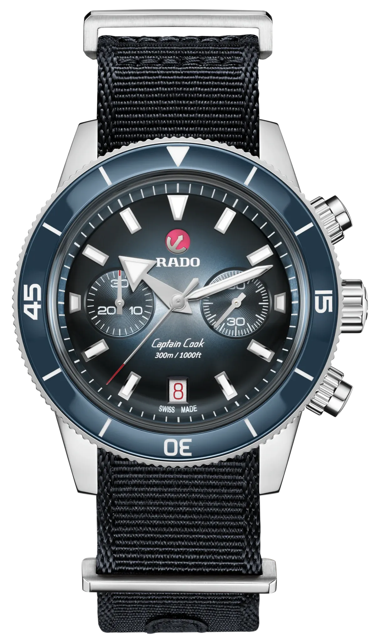 Rado Captain Cook Automatic Chronograph Blue
