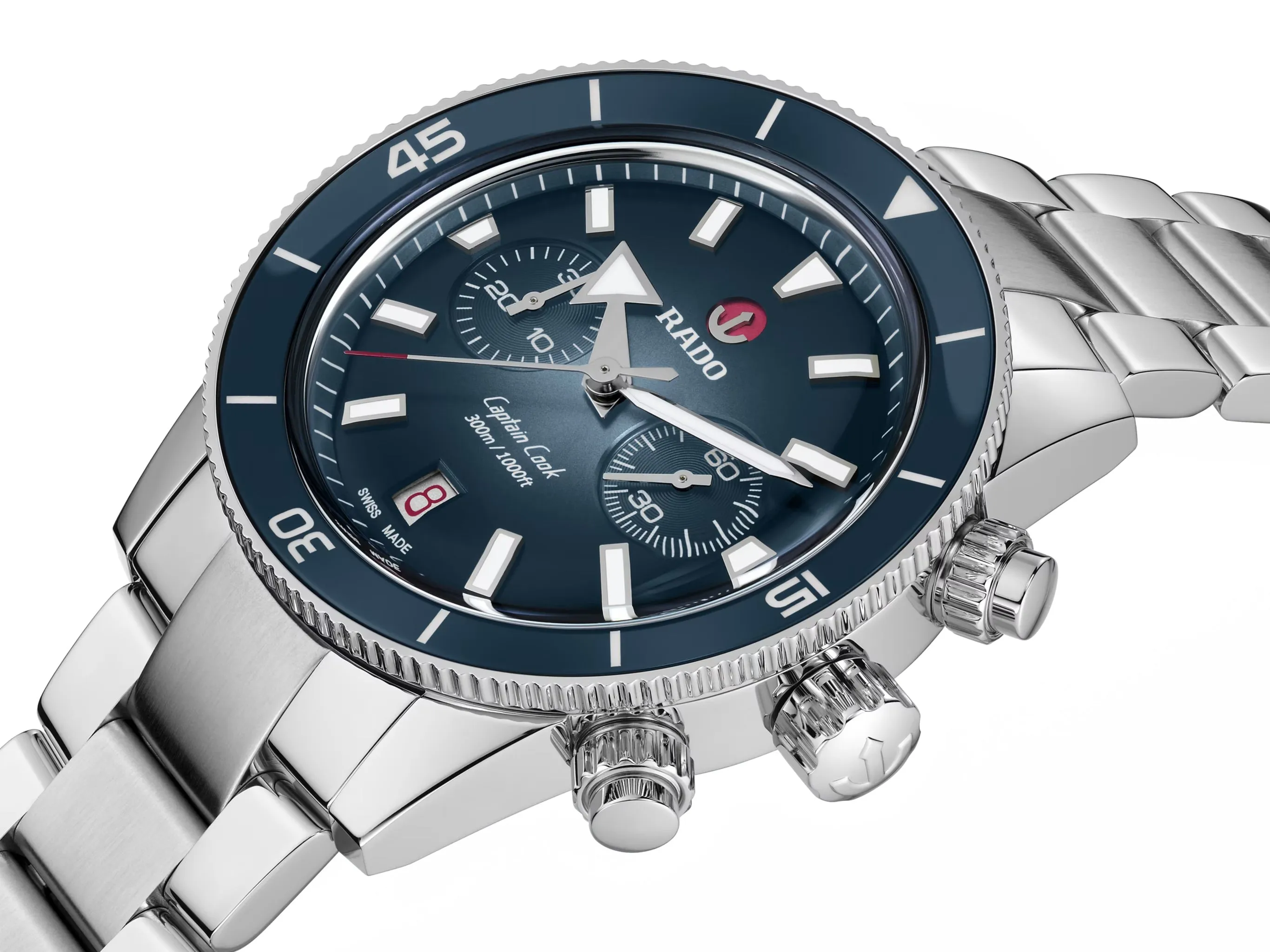 Rado Captain Cook Automatic Chronograph Blue