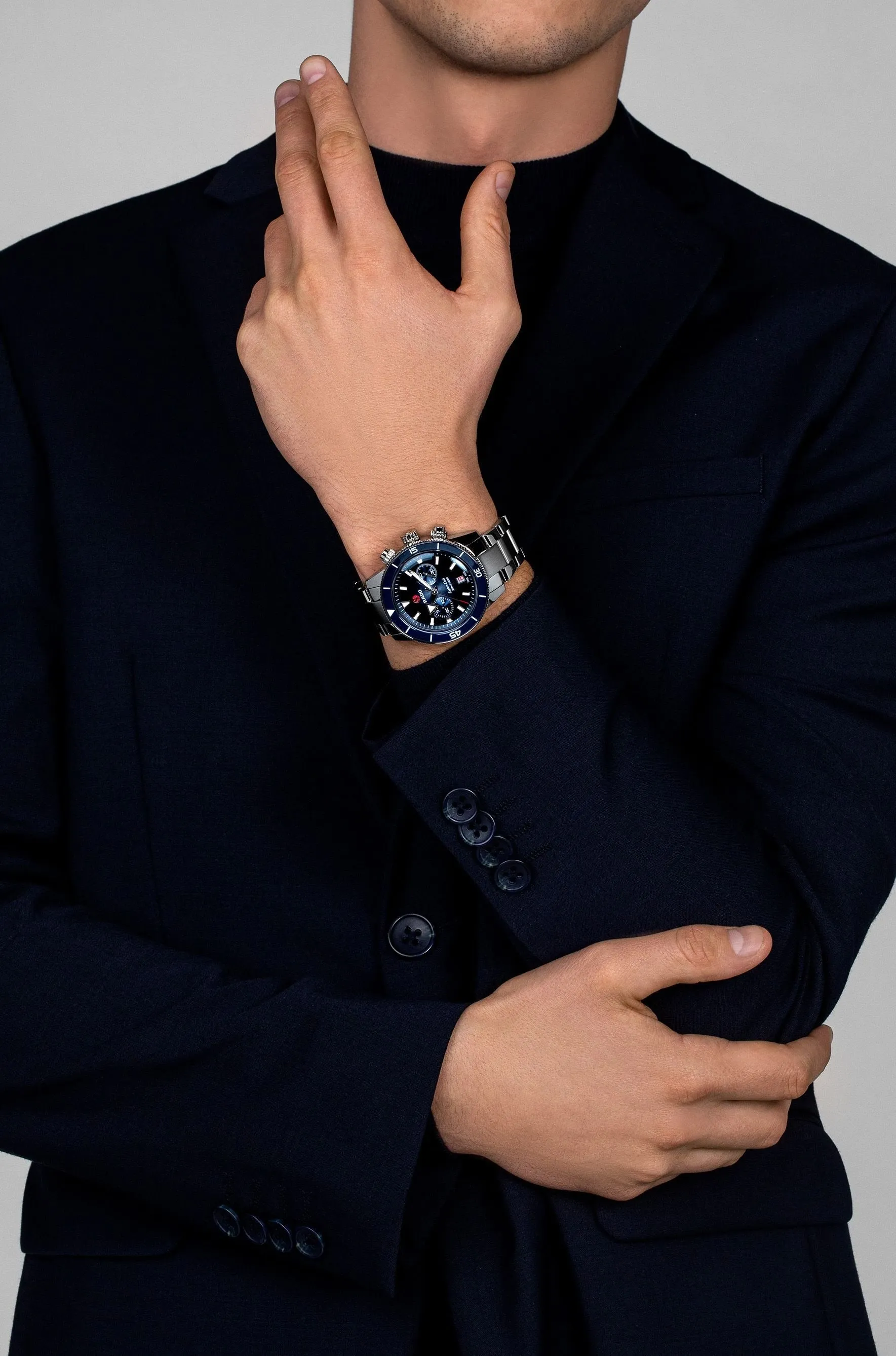 Rado Captain Cook Automatic Chronograph Blue