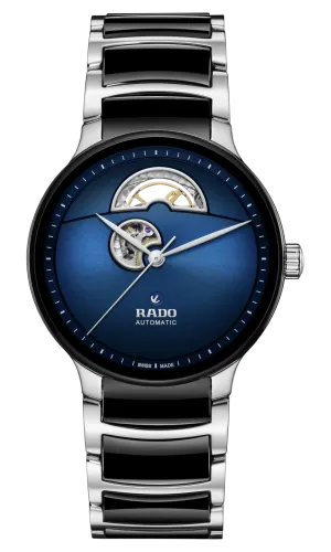 Rado Centrix Automatic Open Heart Blue Steel