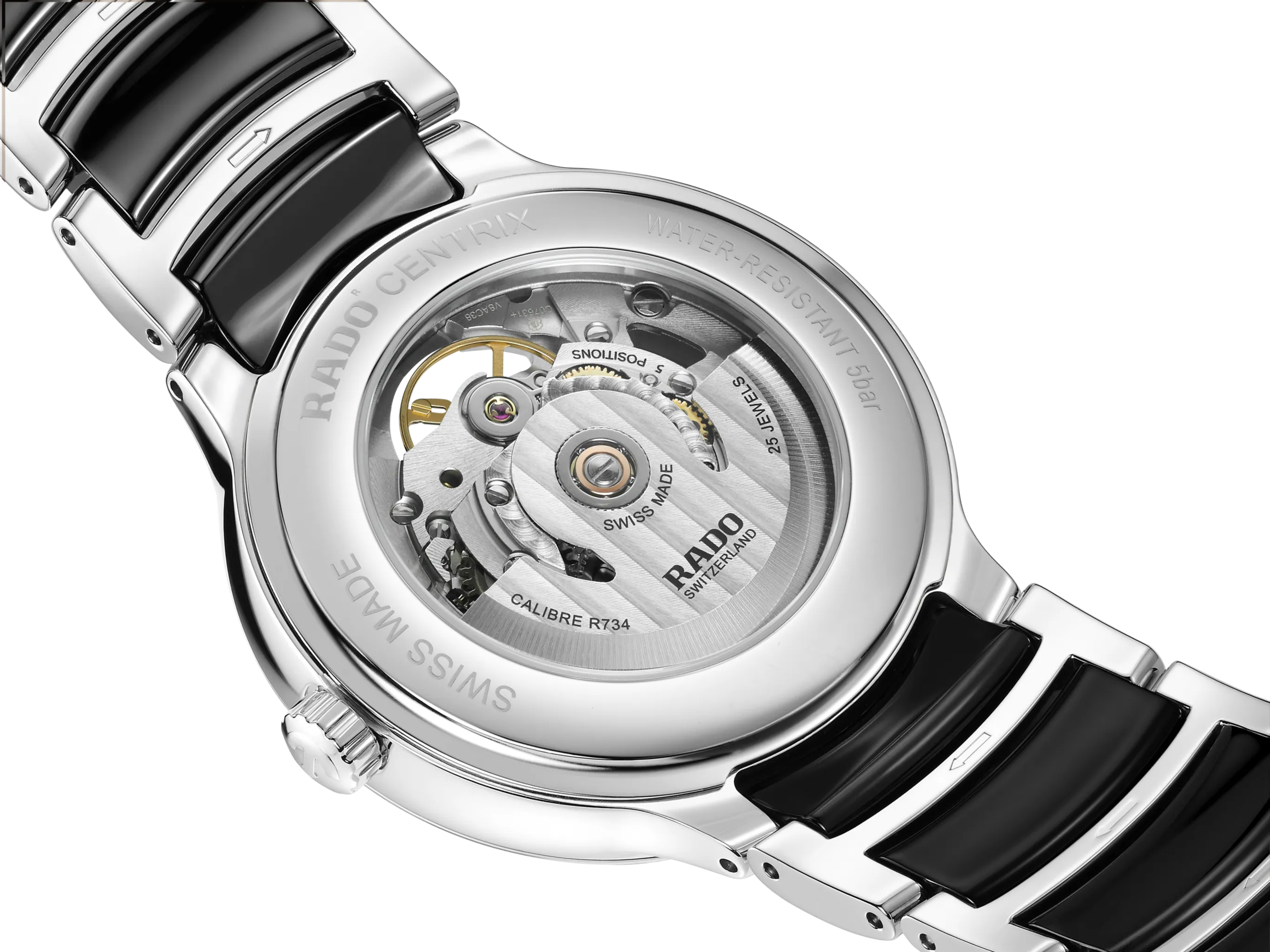 Rado Centrix Automatic Open Heart Blue Steel