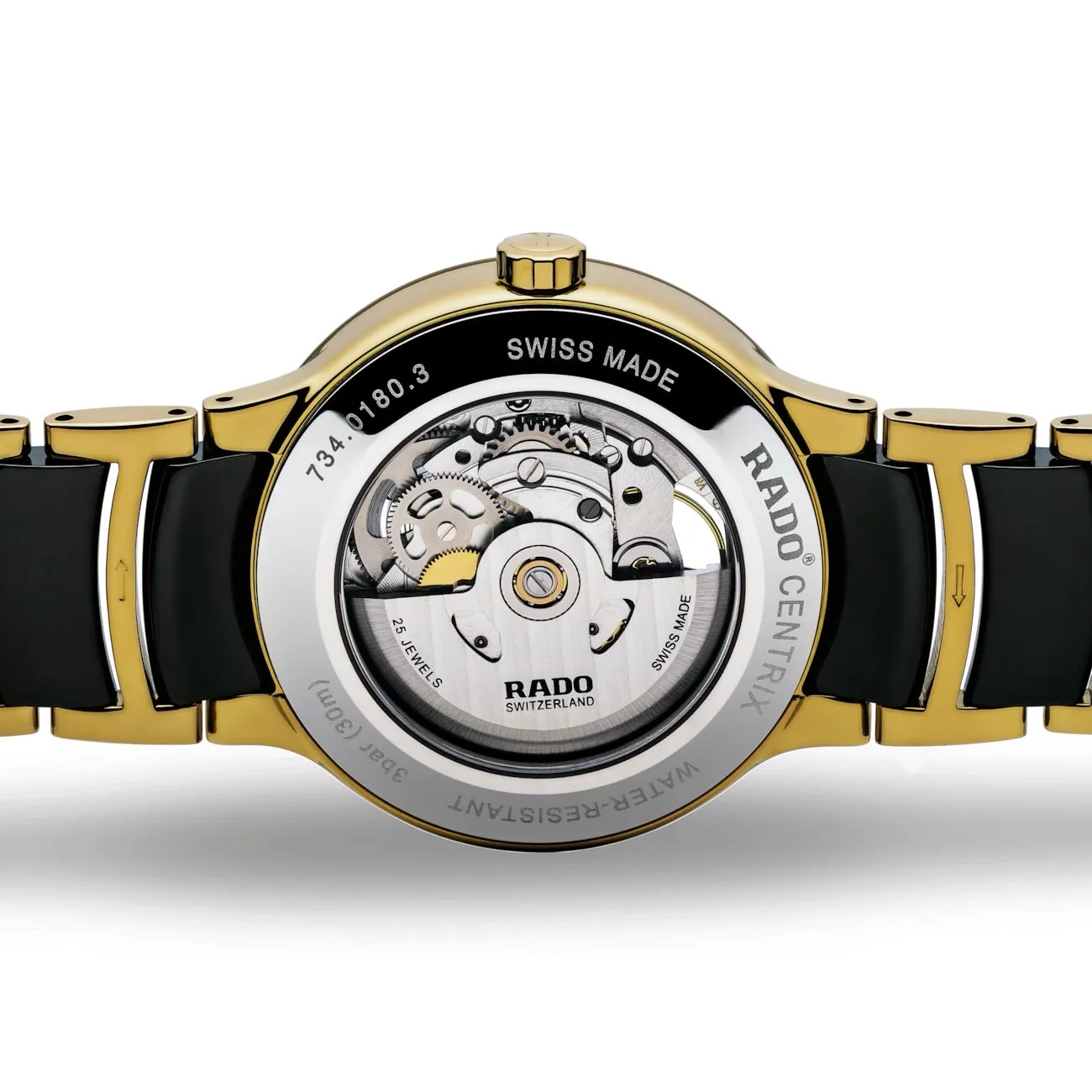 Rado Centrix Automatic Open Heart with YG PVD