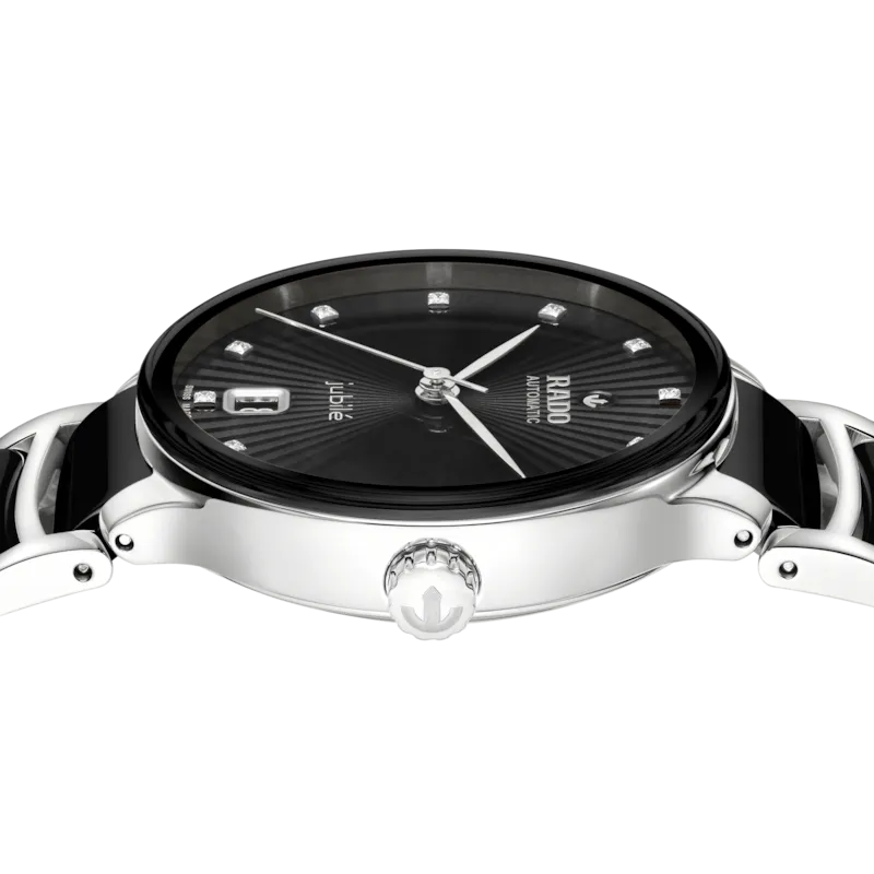 Rado Centrix Diamond Black Ceramic Automatic 35mm