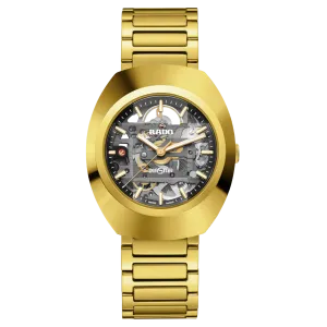 Rado DiaStar Original Skeleton Gold 38mm