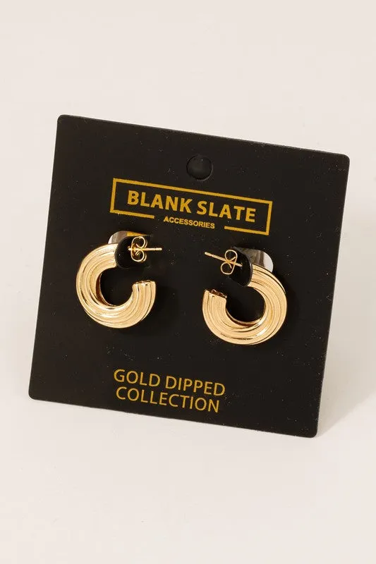 Rax Hoop Earrings