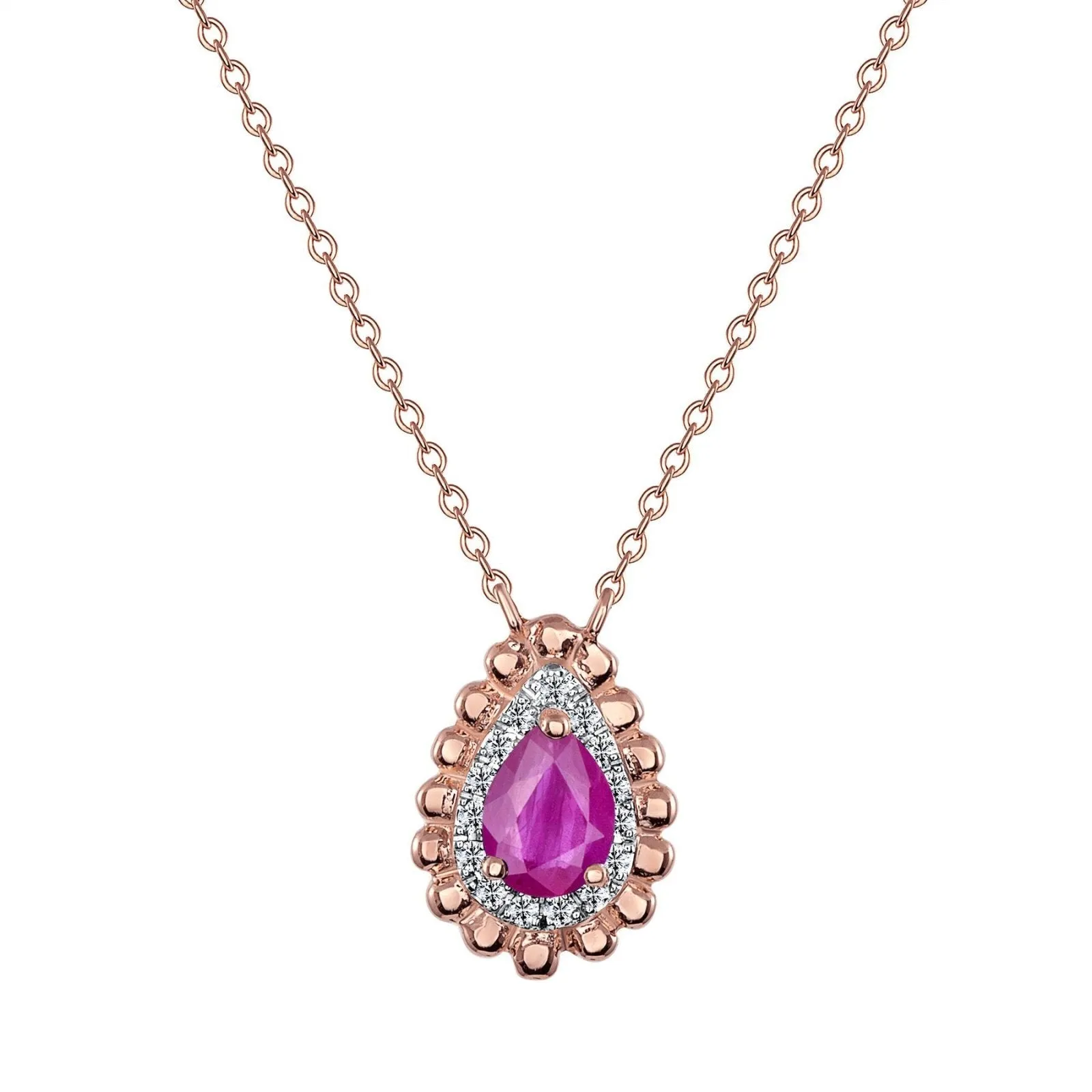 Reunion Ruby Necklace