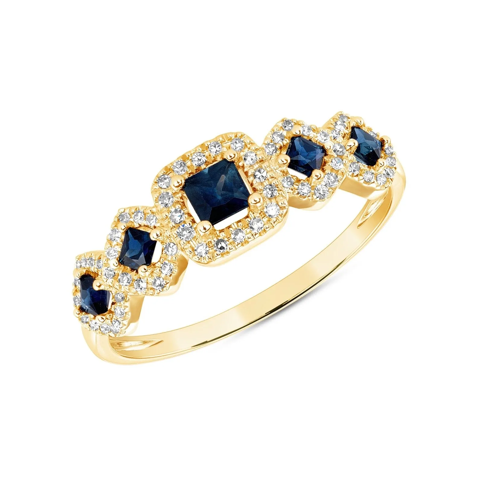 Rich Blue Sapphire Ring