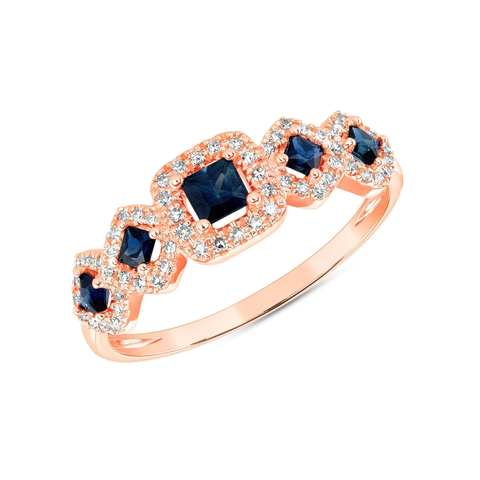 Rich Blue Sapphire Ring