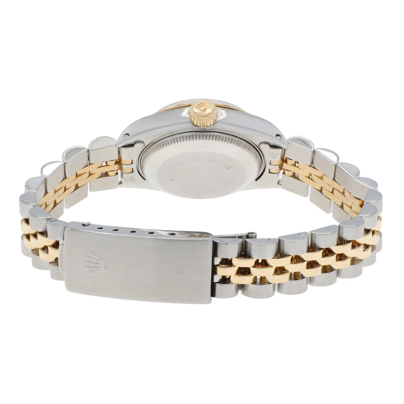 Rolex 18K Yellow Gold Stainless Steel Oyster Perpetual Date 69173