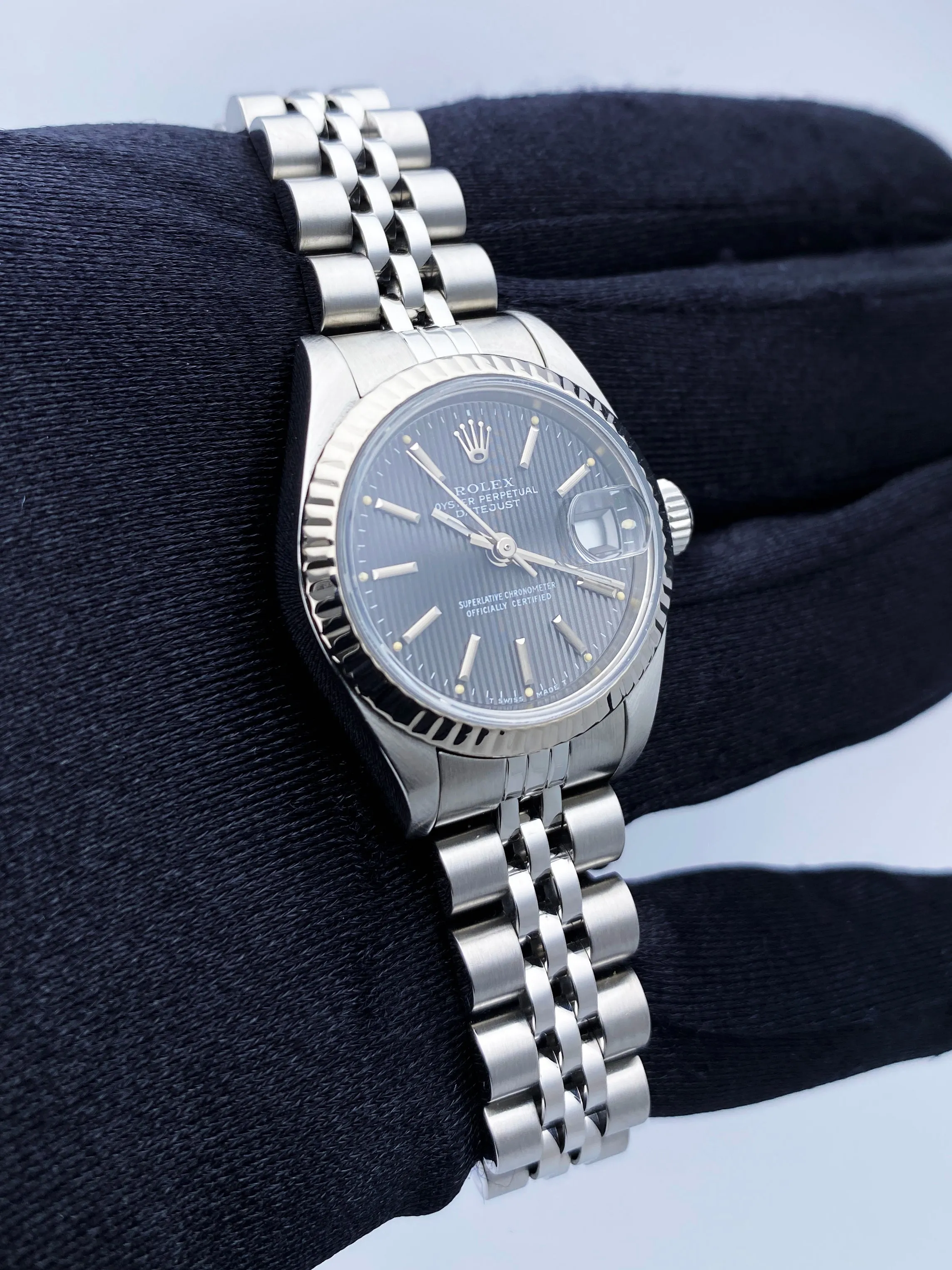 Rolex Datejust 79174 Grey Dial Ladies Watch