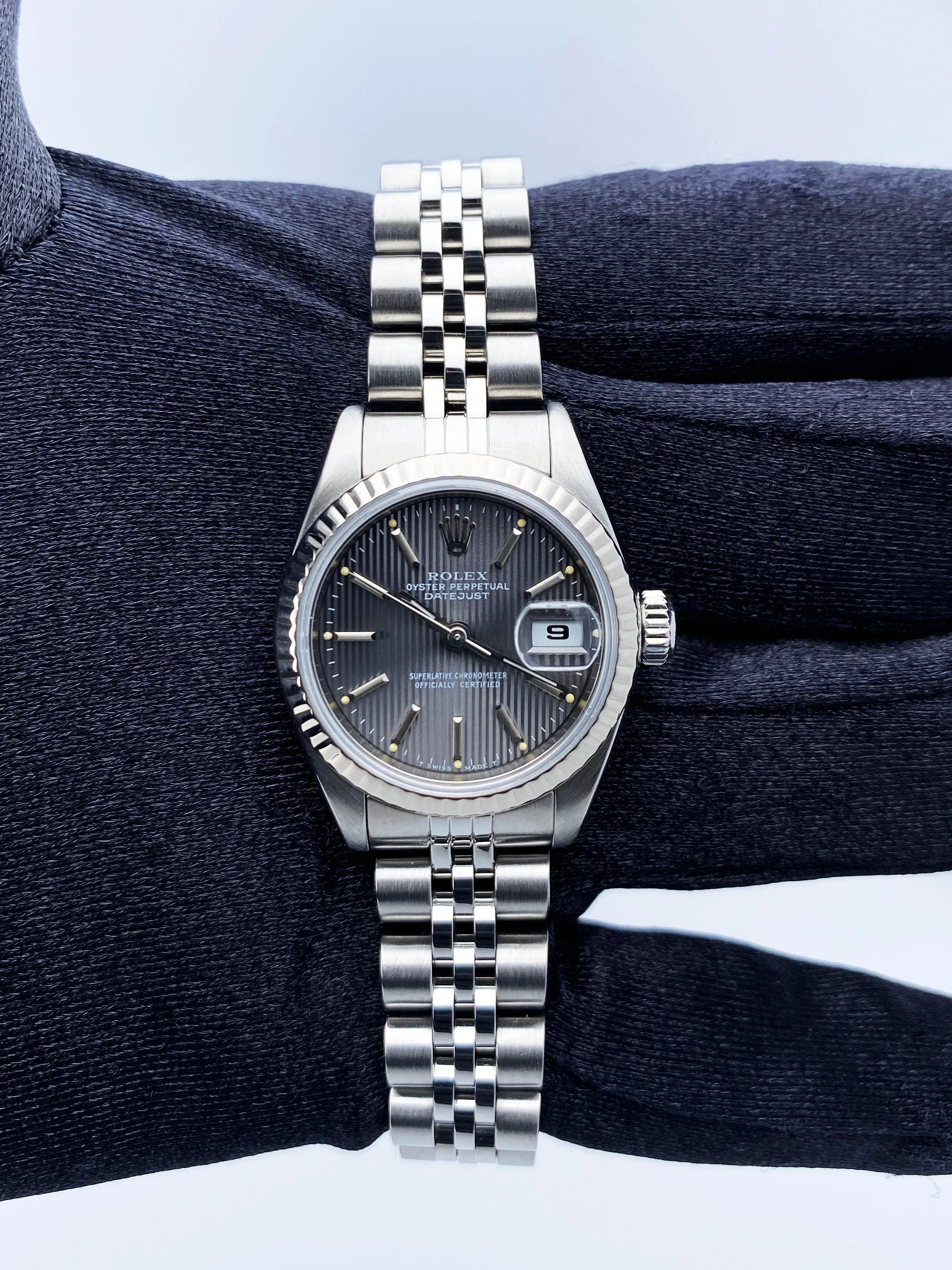 Rolex Datejust 79174 Grey Dial Ladies Watch