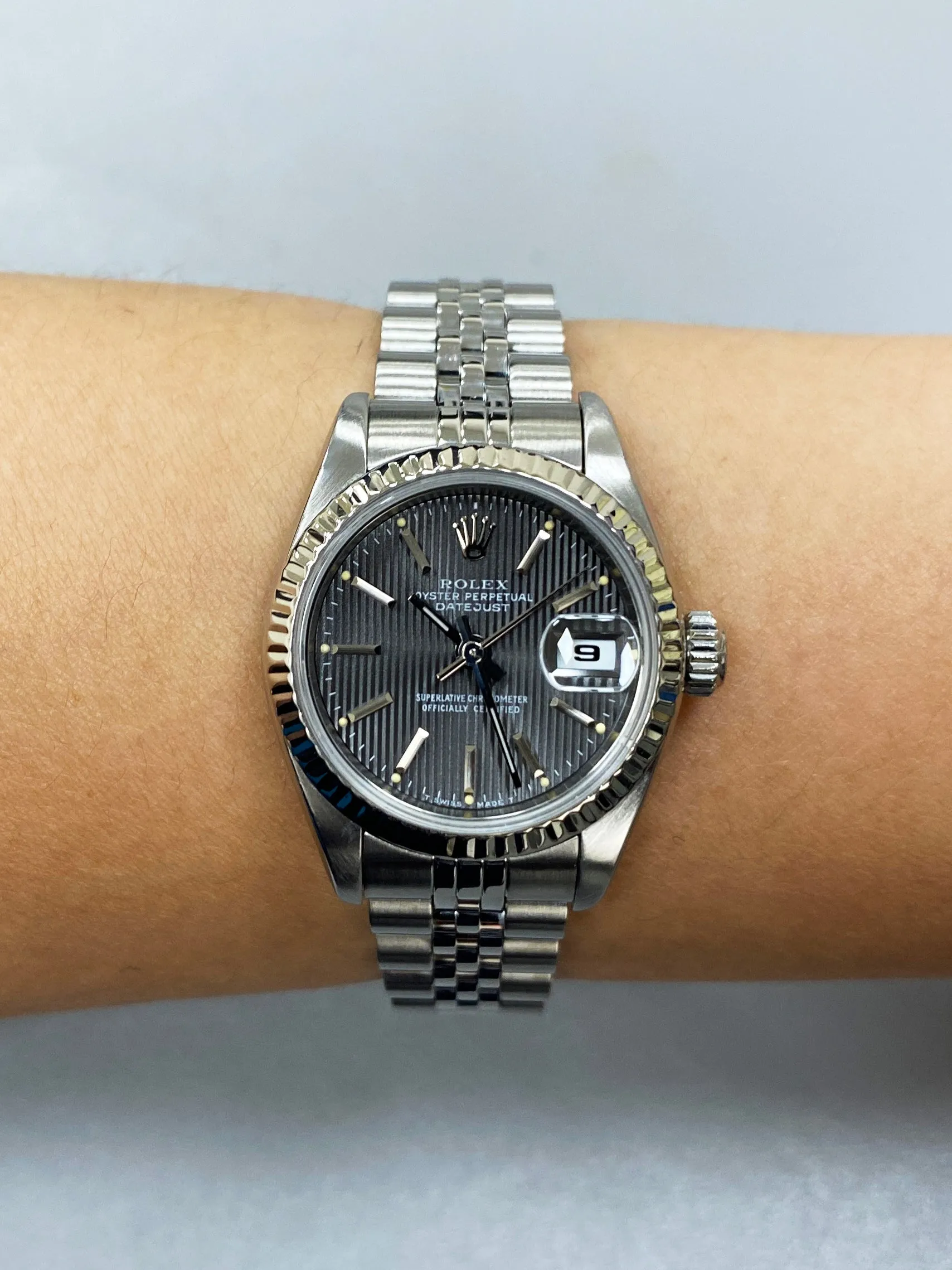 Rolex Datejust 79174 Grey Dial Ladies Watch
