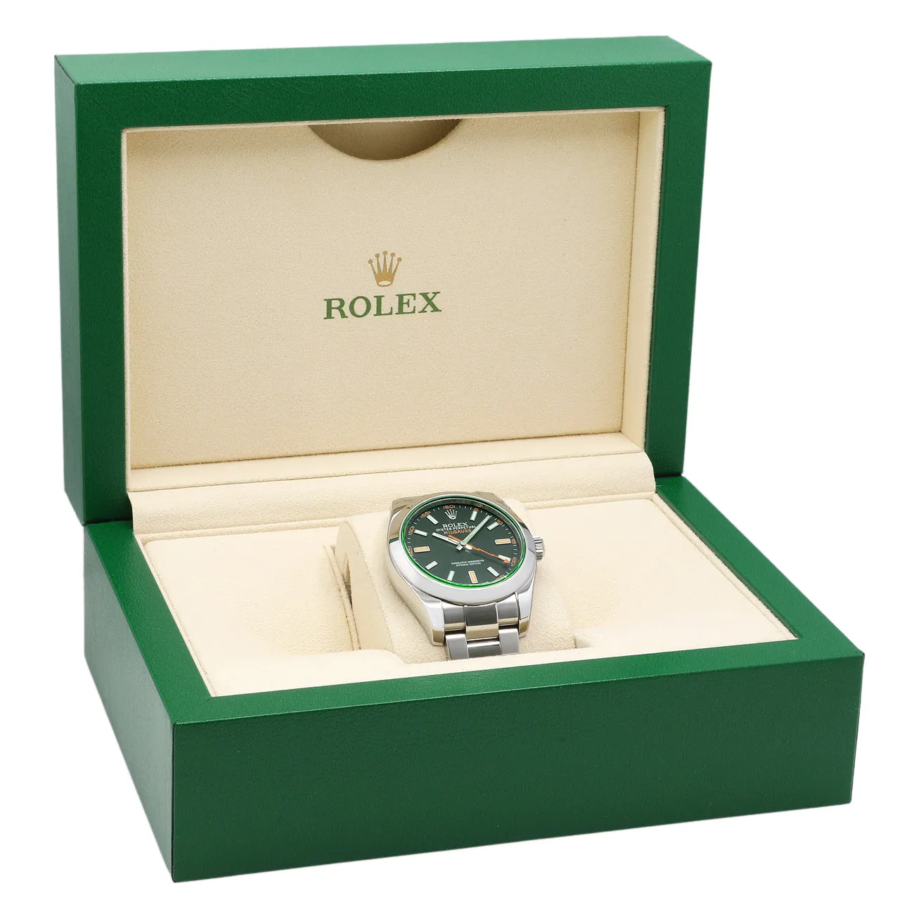 Rolex Stainless Steel Oyster Perpetual Milgauss 116400GV