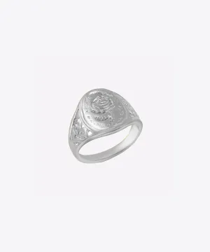Rose Signet Ring