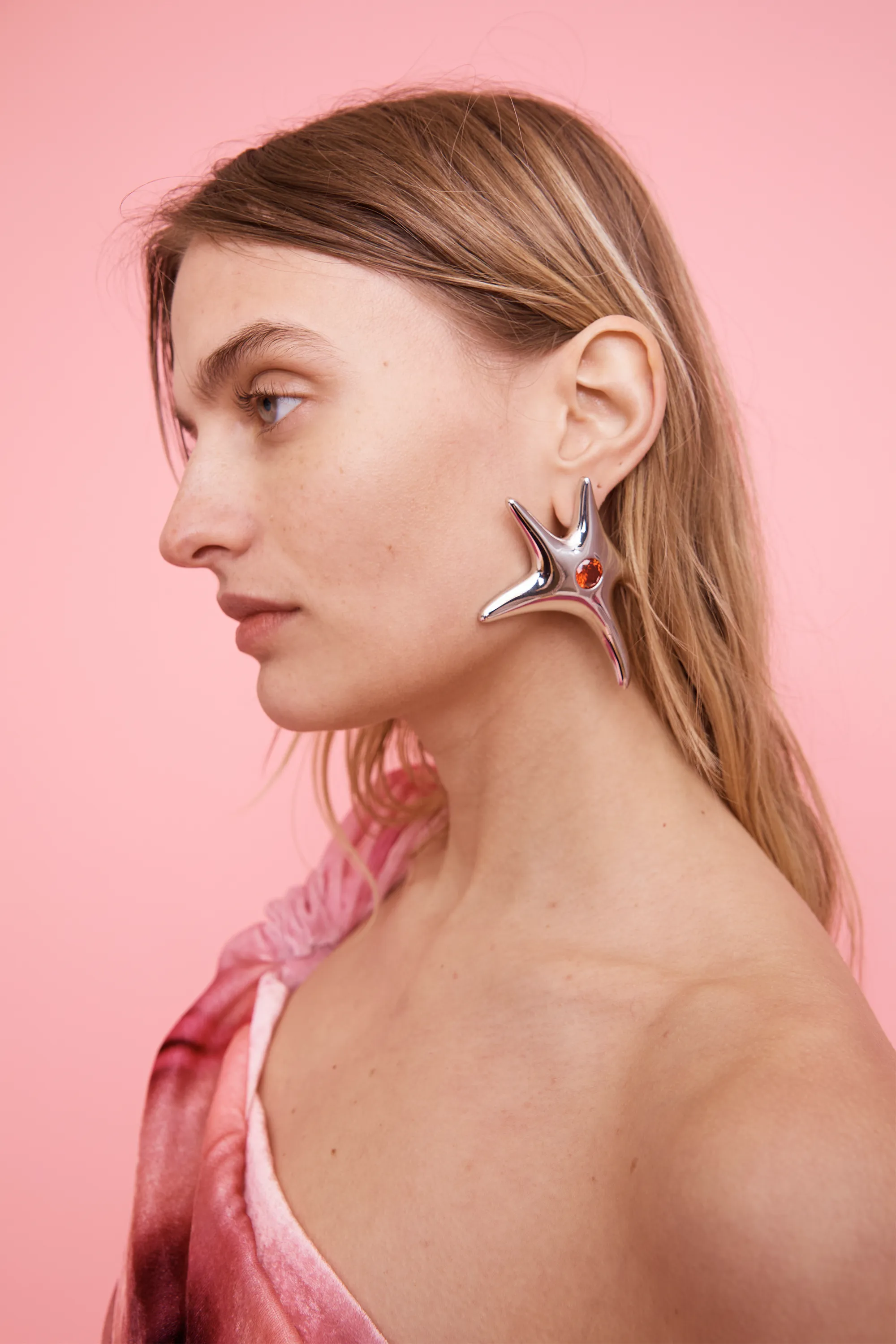 RUBY CELESTE EARRING