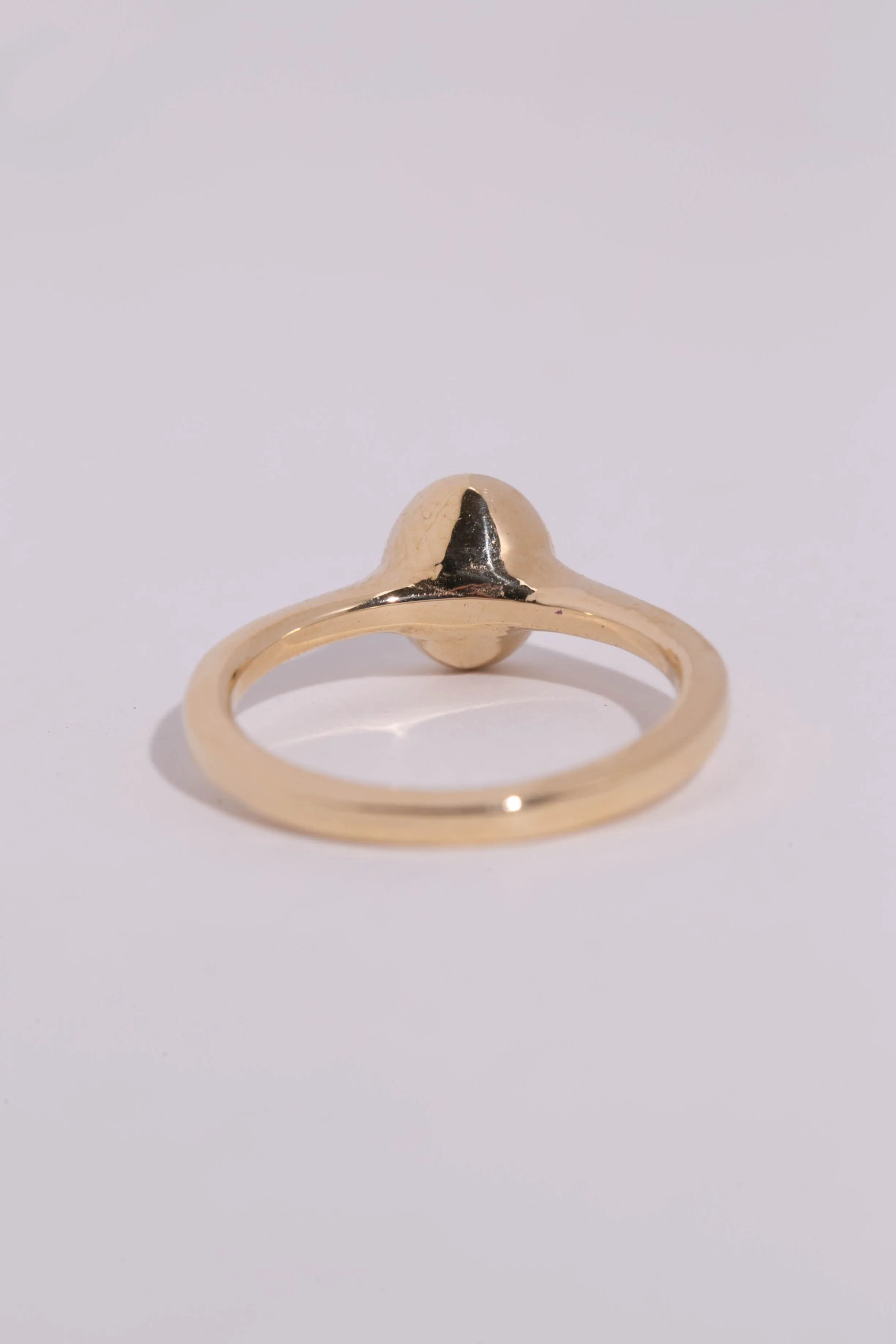 Seafoam Sapphire Solitaire
