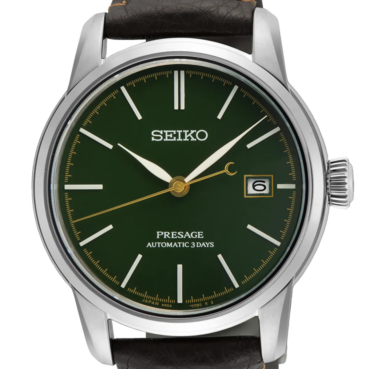 Seiko Presage SPB407J1 SPB407 SPB407J Craftsmanship Series Green Urushi Lacquer Watch