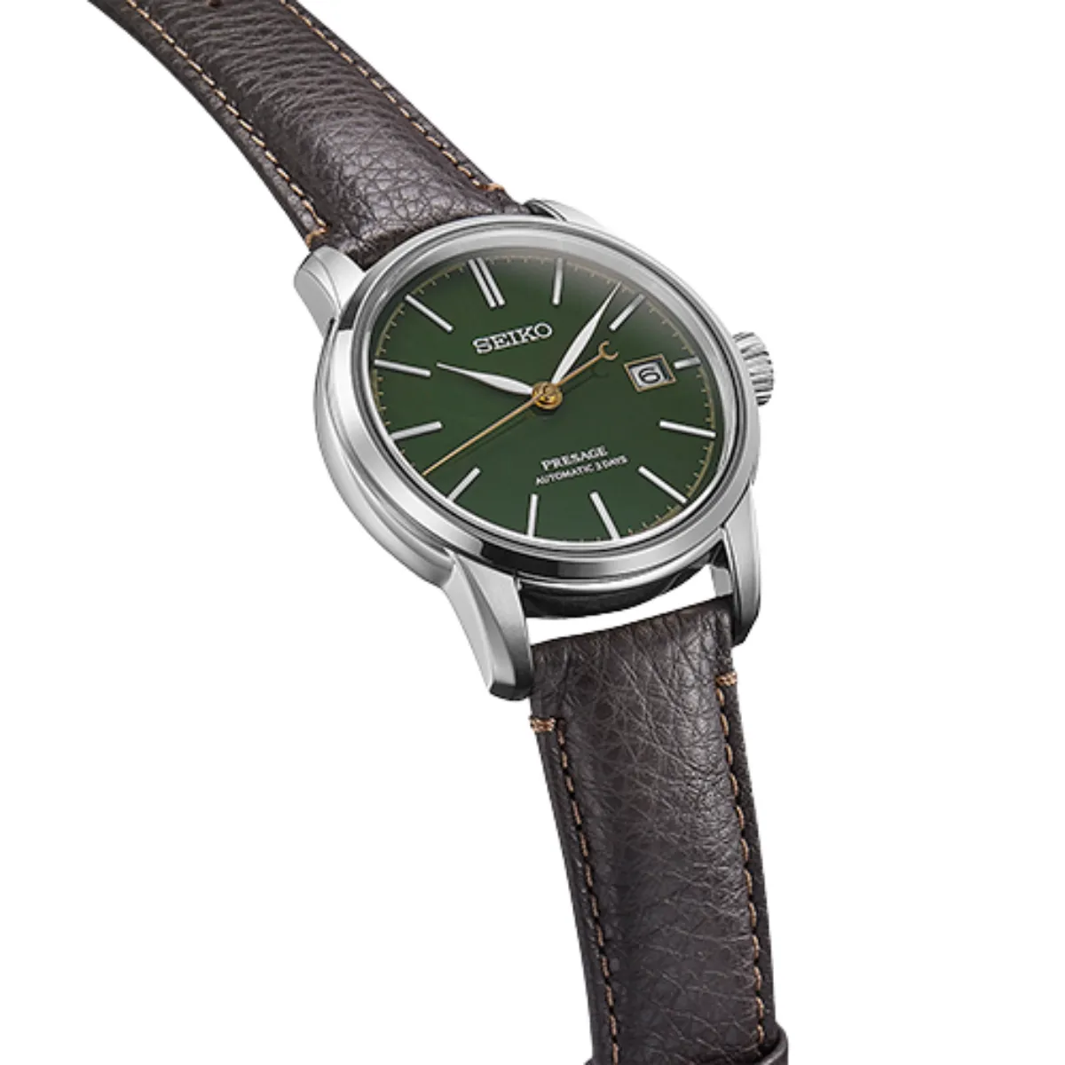 Seiko Presage SPB407J1 SPB407 SPB407J Craftsmanship Series Green Urushi Lacquer Watch