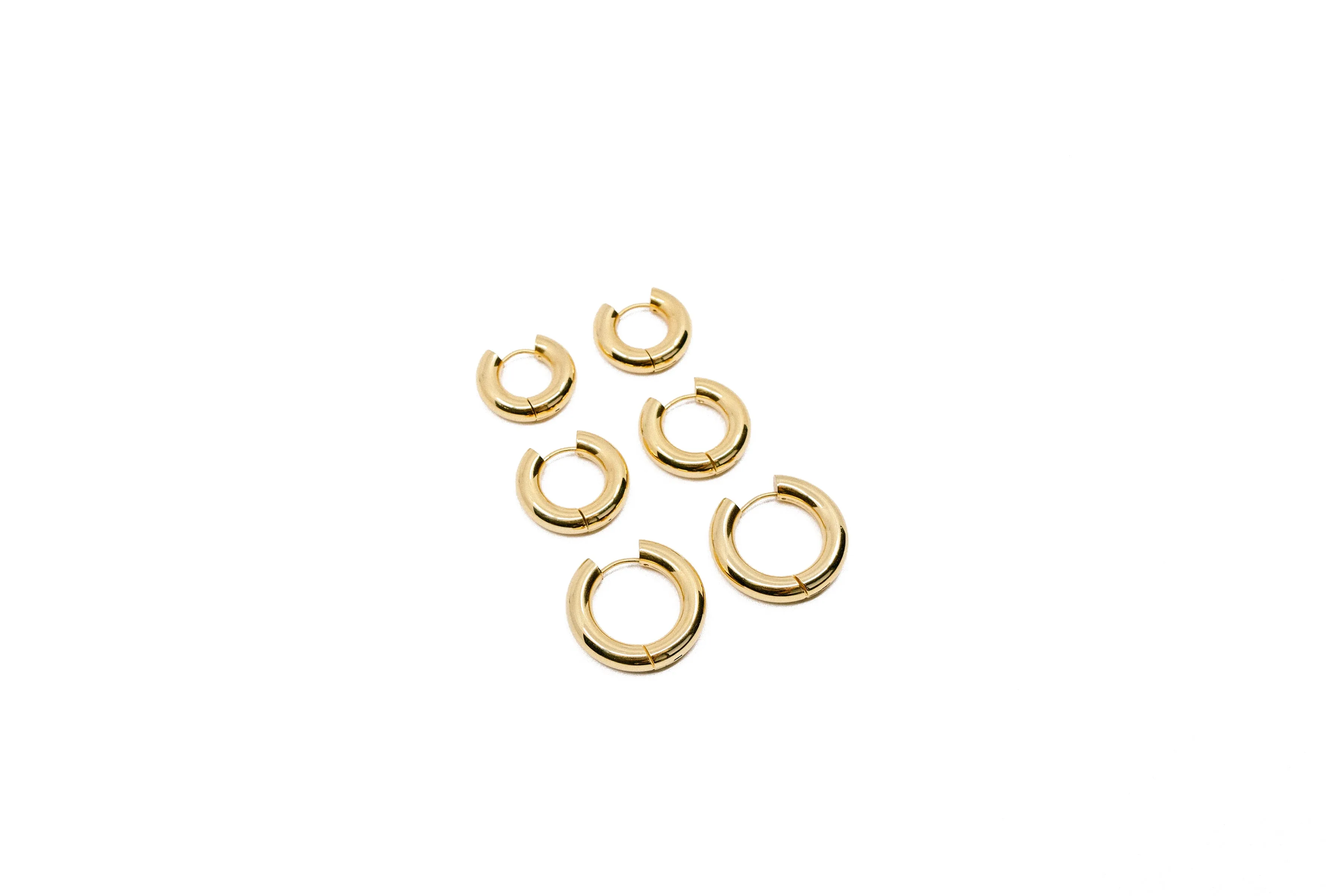 SIA HOOPS LARGE - GOLD