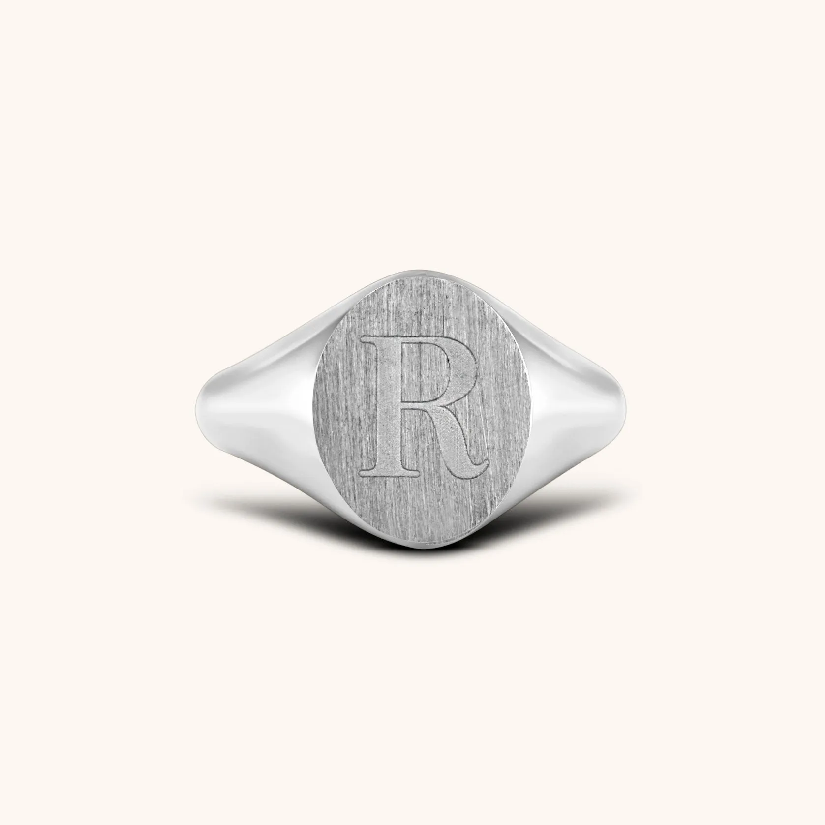 Signature Engravable Signet Ring