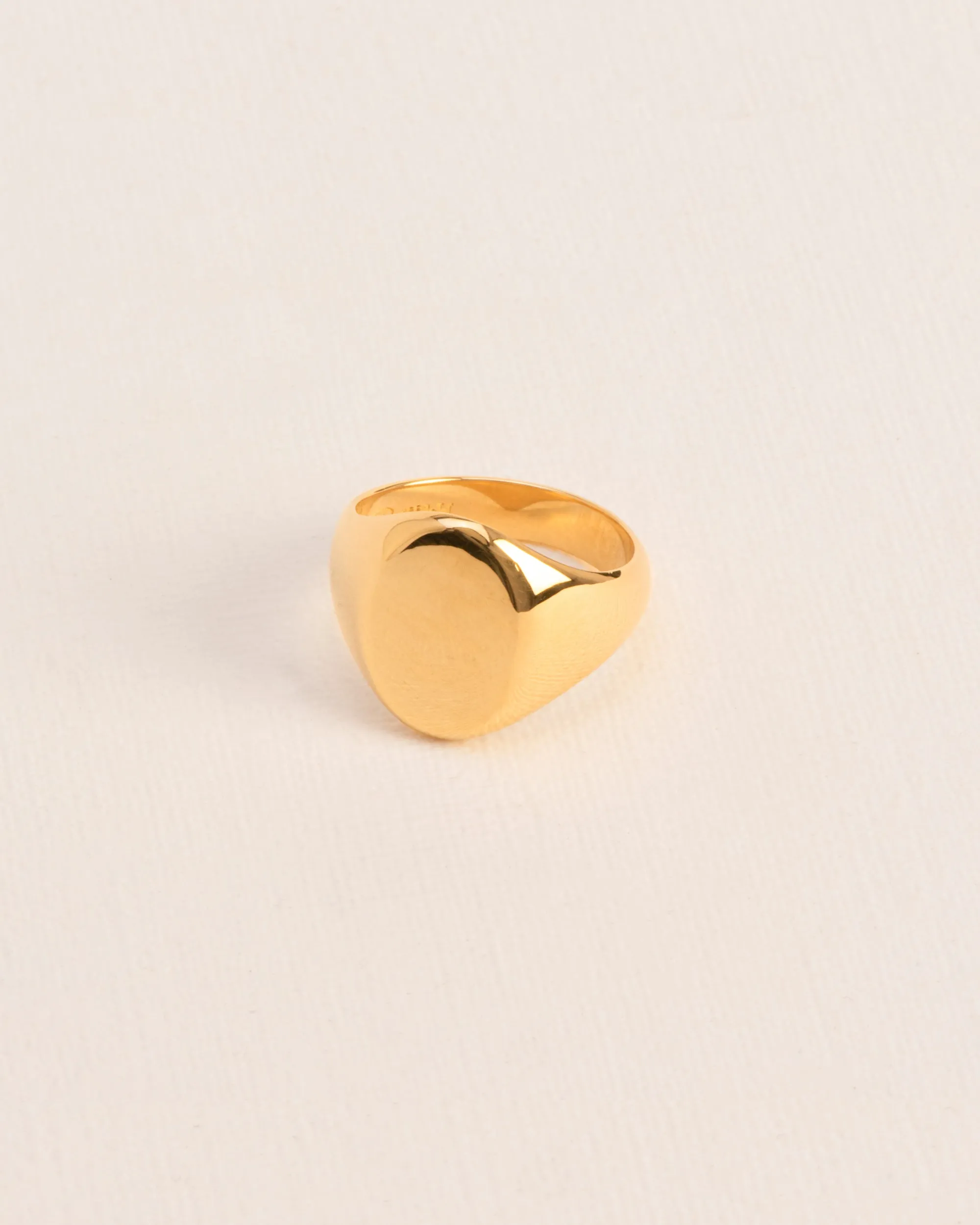 Signet ring in 18 ct. Gold