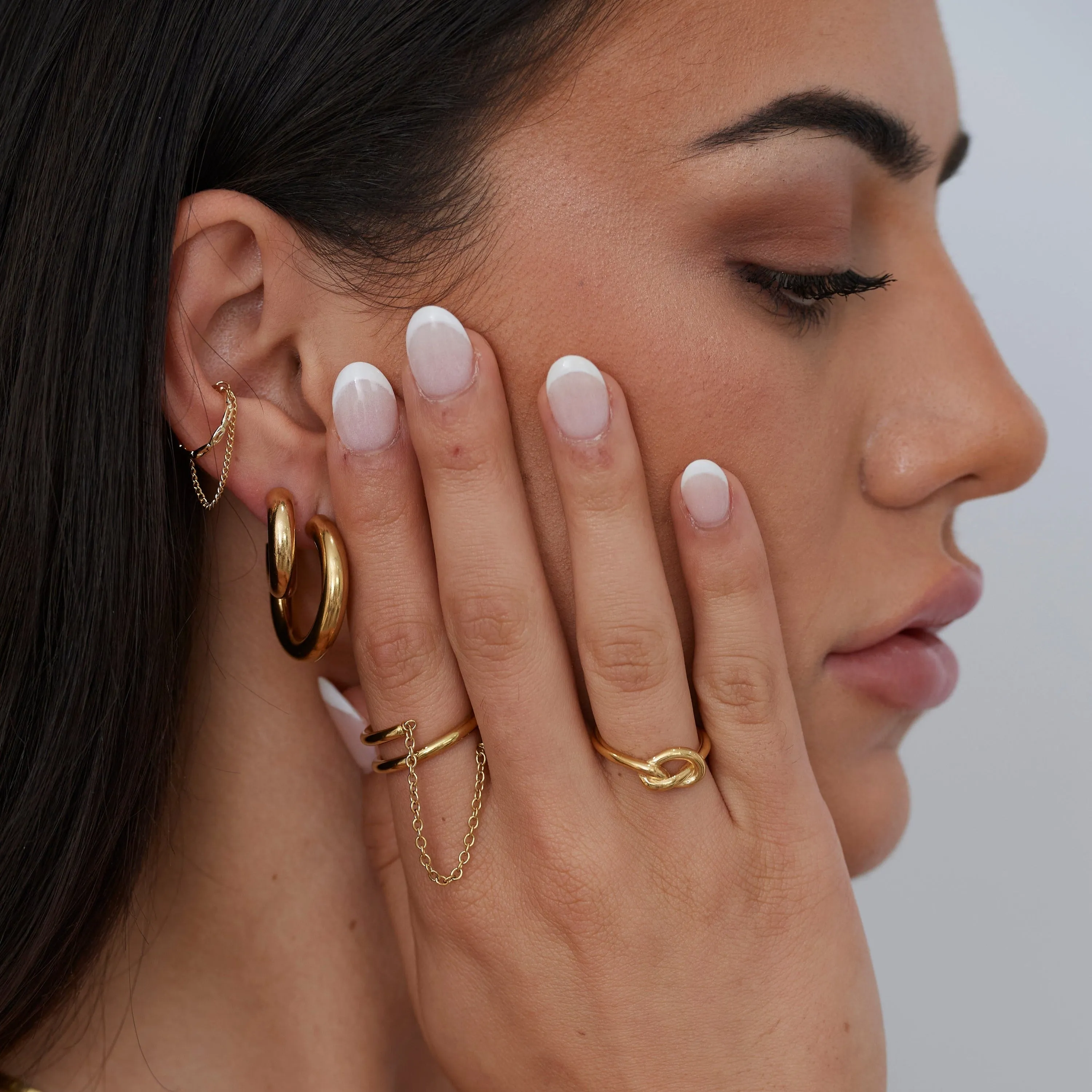 SJD Classic Hoop Earring Set - Bundle and Save with Anya and Chloe Hoops