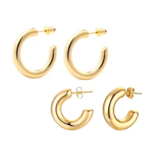 SJD Classic Hoop Earring Set - Bundle and Save with Anya and Chloe Hoops