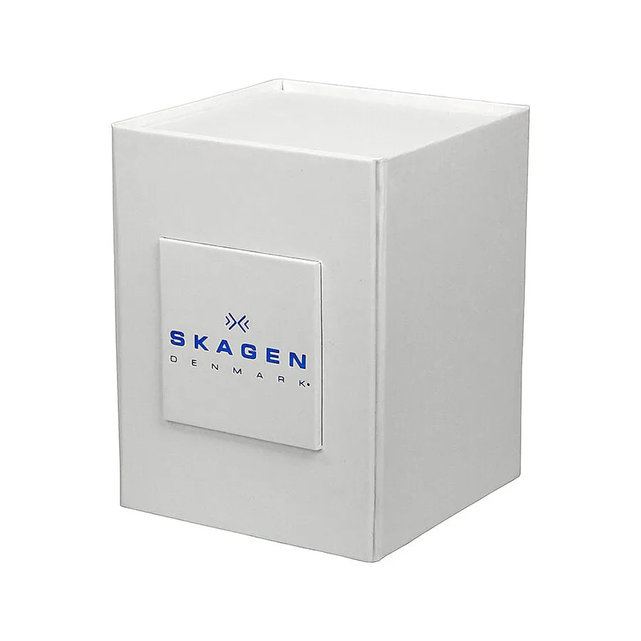Skagen Leonora  Silver Dial Stainless Steel Mesh Ladies Watch SKW2004 (Defect)